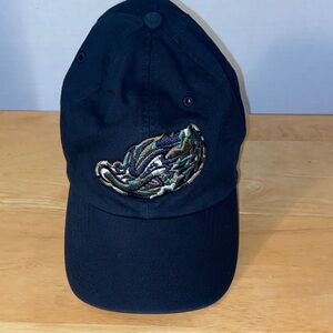 Akron Rubber Ducks ‘47 Camo & Black Baseball Cap with Embroidered Logo